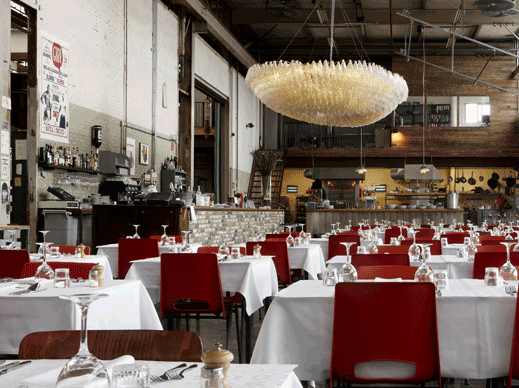 Hotel de Goudfazant restaurant in Amsterdam Noord
