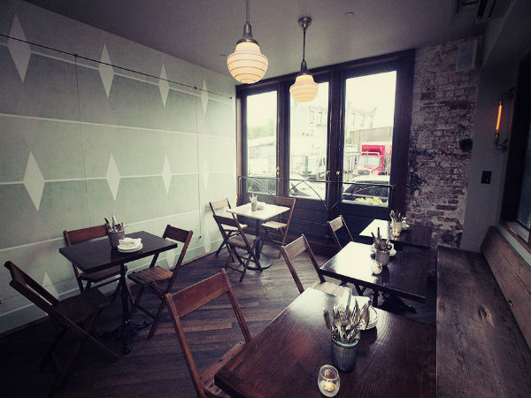 Interior Glasserie Greenpoint Brooklyn New York