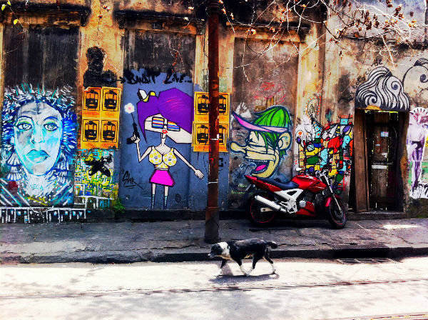 Street art Santa Teresa, Rio de Janeiro