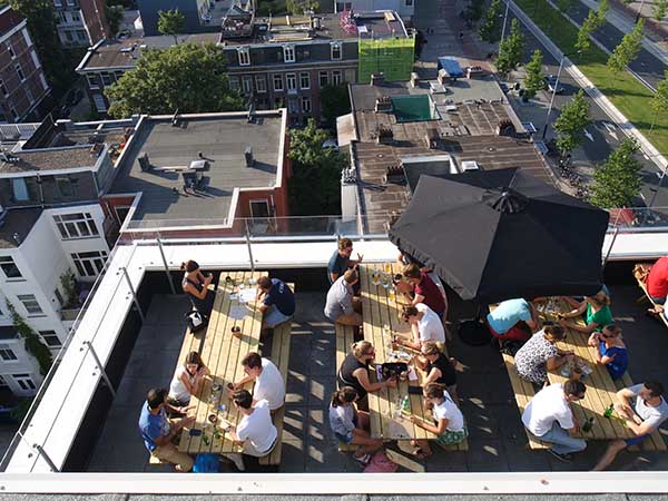 Canvas op de 7e Amsterdam