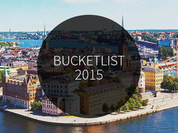 fashion bucketlist