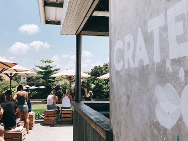Crate cafe Bali