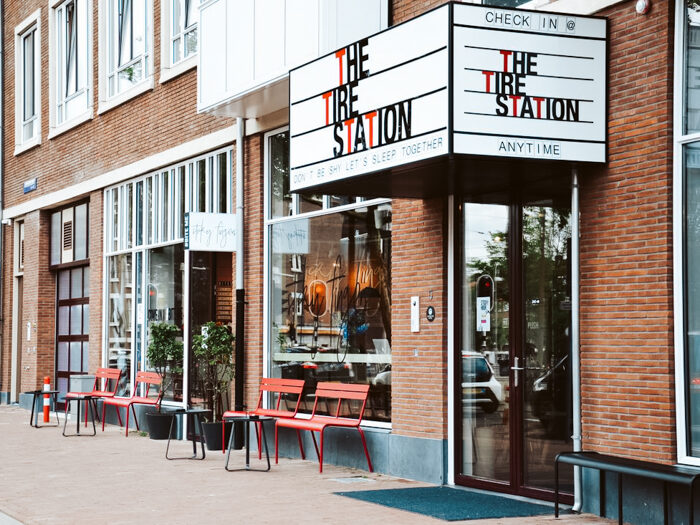 Conscious hotel the tire station