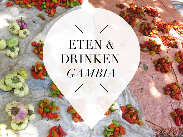 eten en drinken in gambia