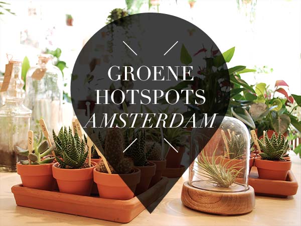 Groene hotspots amsterdam