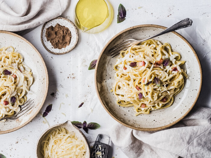 Pasta carbonara