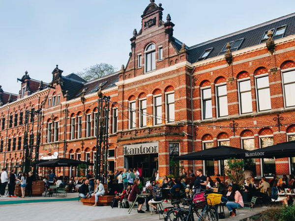 bar kantoor amsterdam terras