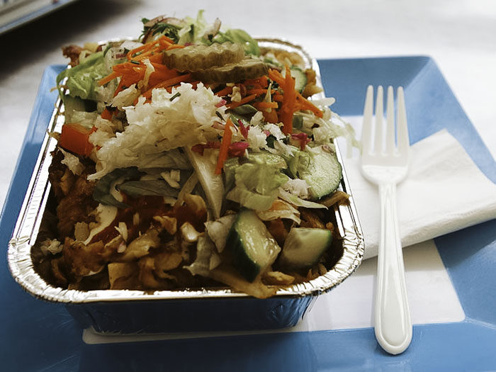 Het gerecht kapsalon