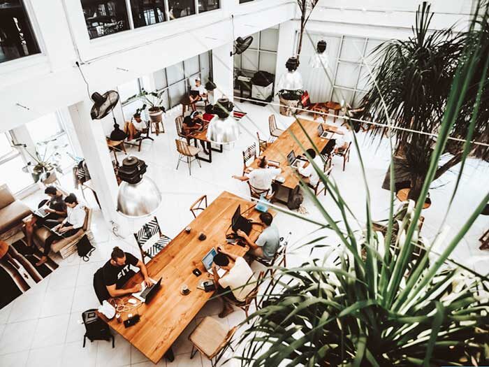 Co-working space Tropical Nomad in Canggu, Bali