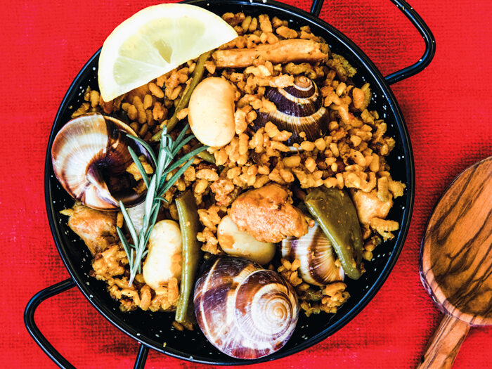 recept paella valenciana