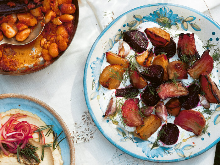 Recept: bietjes uit de oven met dile-yoghurt
