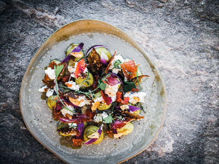 Recept aardappelsalade geitenkaas
