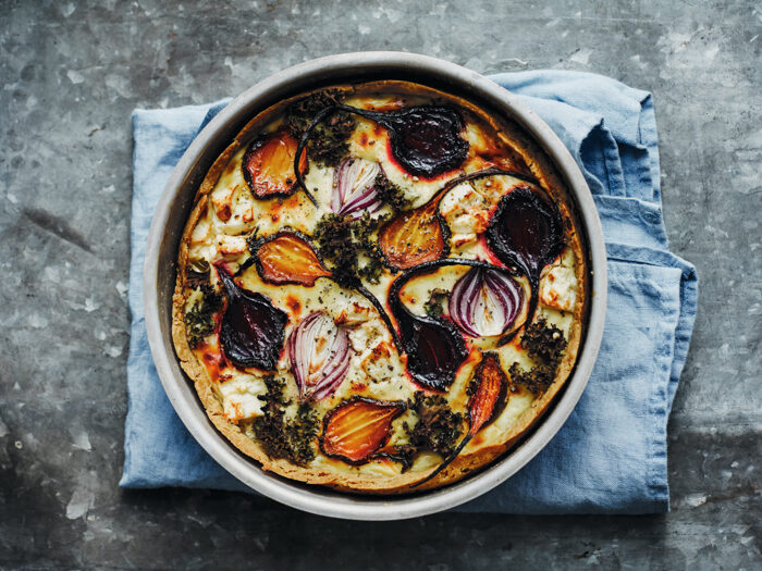 Recept kikkererwtenquiche