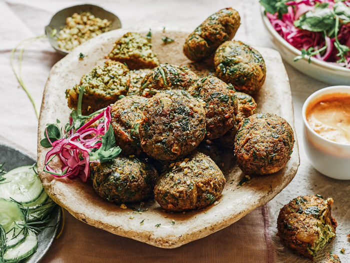 recept jackfruit falafel