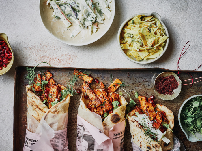 recept jackfruit gyros