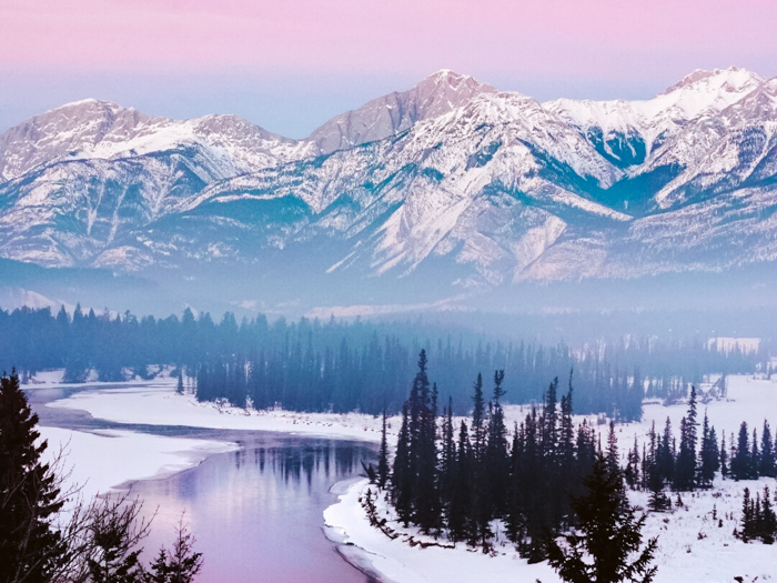wintersport canada jasper national park