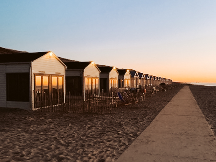 strandhuisjes katwijk aan zee