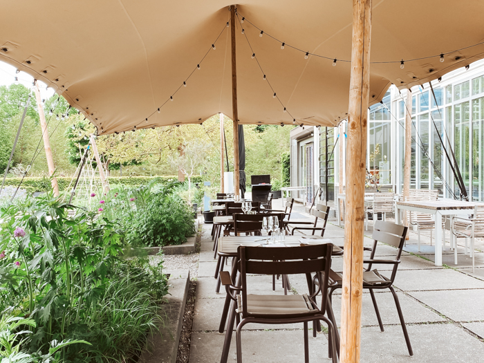restaurants groene omgeving amsterdam