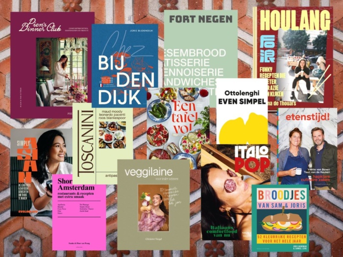 kookboeken van amsterdamse restaurants, chef en influencers