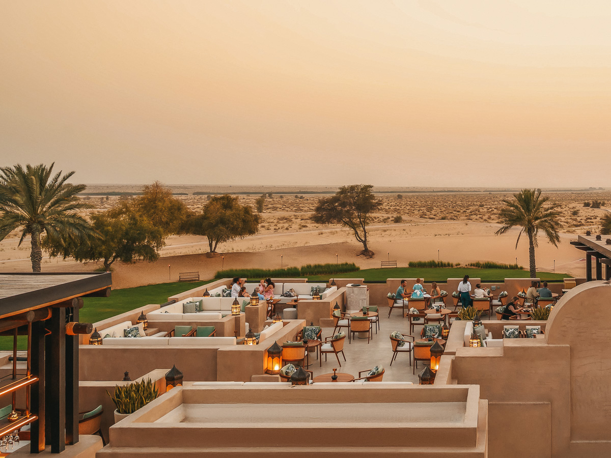 beste hotels dubai, bab al shams dubai dessert